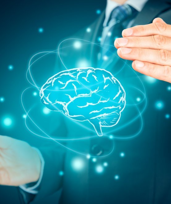 visual image of brain